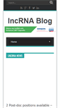 Mobile Screenshot of lncrnablog.com